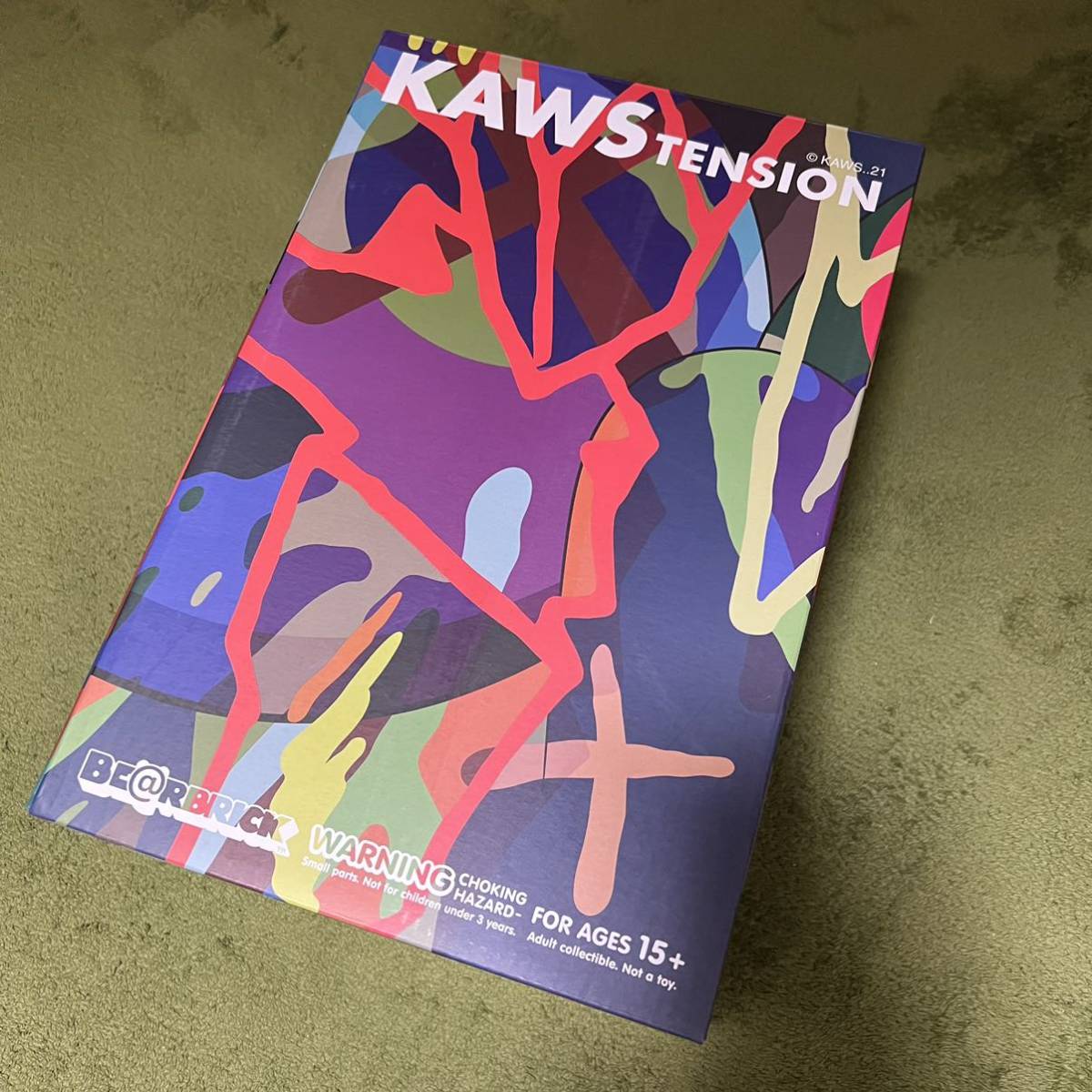 新品未開封 KAWS TOKYO FIRST BE@RBRICK KAWS TENSION 100% & 400% ベアブリック カウズ MEDICOM TOY メディコムトイ