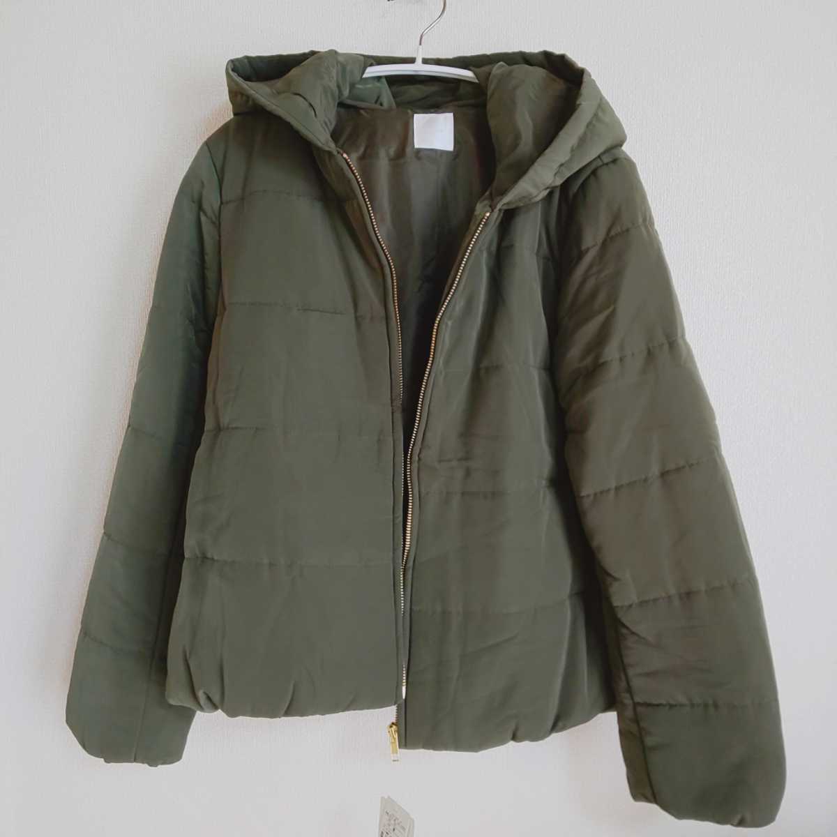 【残りわずか】 ドレスキップ 送料無料 新品 グログラン カーキM 中綿ジャケット Mサイズ 【残りわずか】 ドレスキップ 送料無料 新品 グログラン カーキM 中綿ジャケット Mサイズ