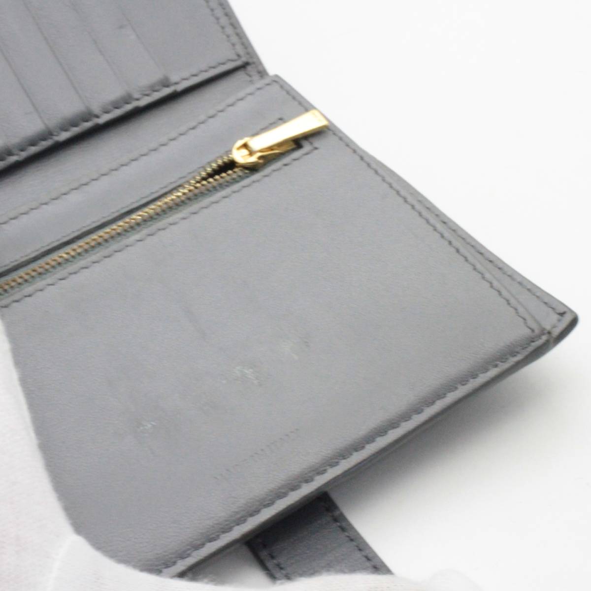 **[ beautiful goods ]celine Celine medium strap wallet **