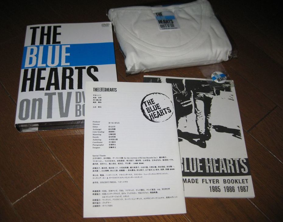完全初回生産限定盤!ザ ブルーハーツ・5DVD・「THE BLUE HEARTS on TV