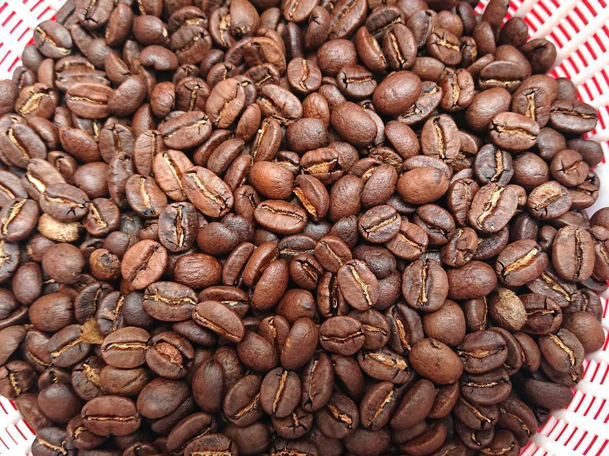 キリマンジャロ AA 自家焙煎 200ｇ シティロースト 受注後に焙煎 コーヒー豆 _画像はミディアムローストです