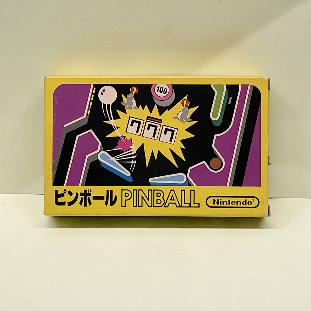 ◆◇　ファミコン ソフト　◇◆　　 『　ピンボール　』 【 新品　未開封　】_画像1