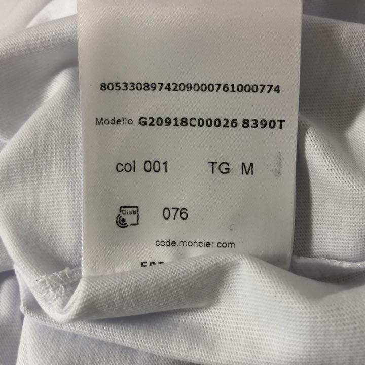 クリーニング済】モンクレール Tシャツ サイズXS MONCLER 半袖Tシャツ