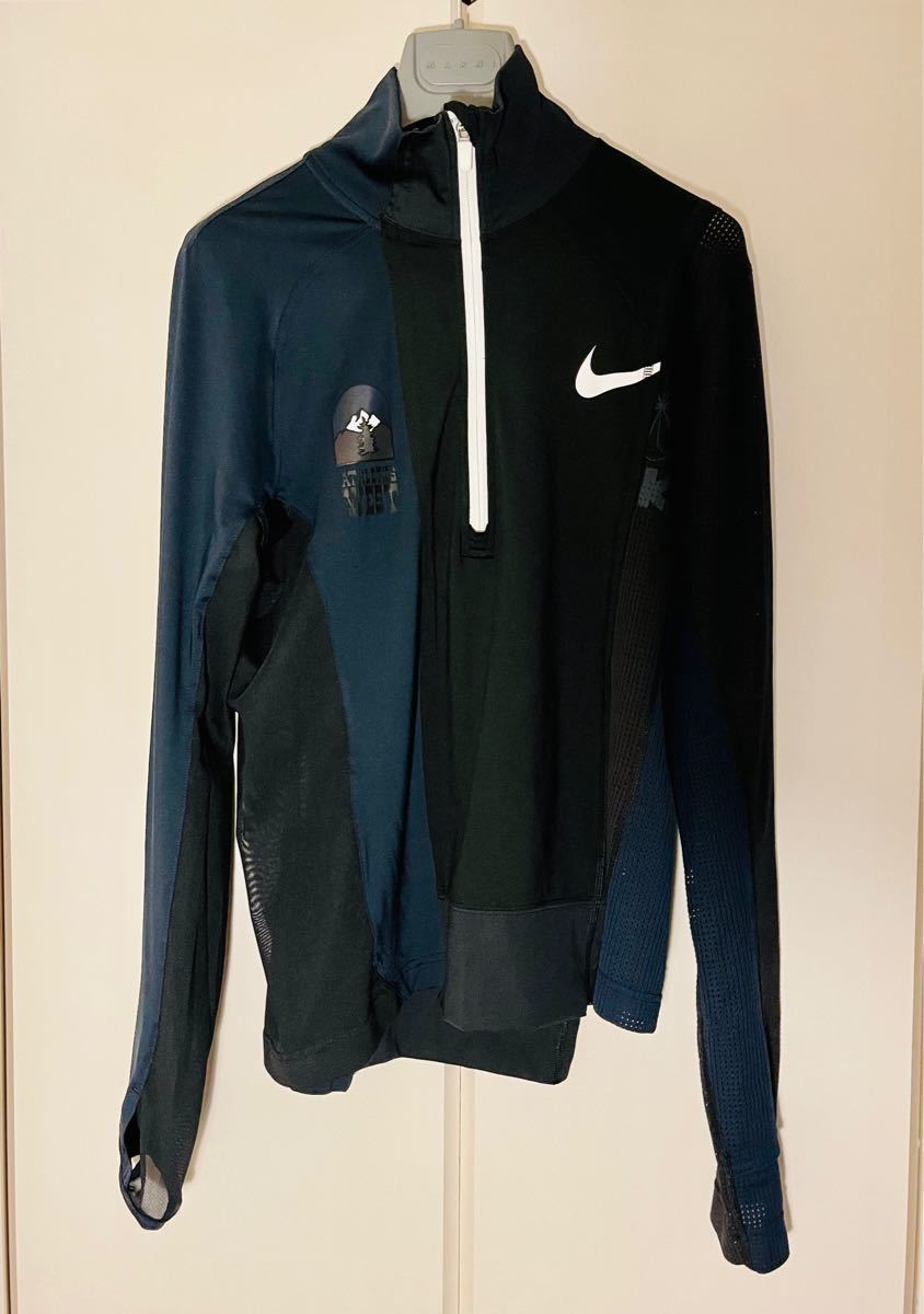 超美品 NIKE × sacai ハーフジップ ランニングジャケット|Yahoo 超美品 NIKE × sacai ハーフジップ ランニングジャケット|Yahoo