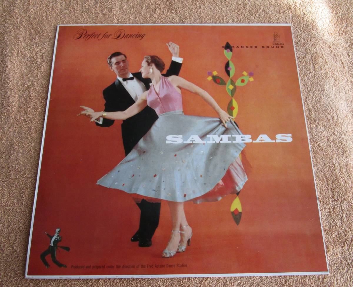 LP　ドイツ盤　サンバ「パーフェクト・フォー・ダンシング・サンバスPerfect For Dancing: Sambas」フレッド・アステア・ダンス・スタジオ_画像1