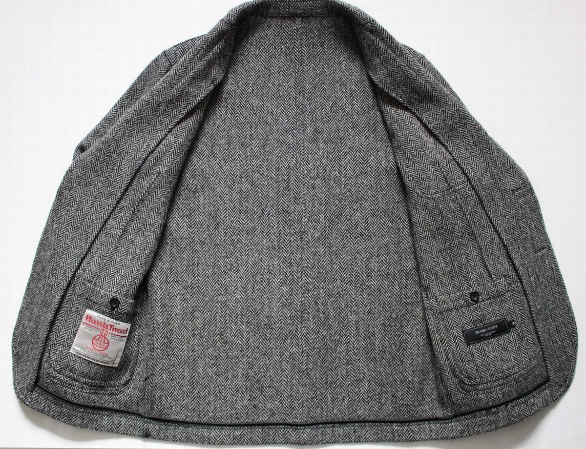 BEAMS LIGHTS ビームスライツ 】ヘリンボーン HARRIS TWED 段 BEAMS LIGHTS ビームスライツ 】ヘリンボーン HARRIS TWED 段