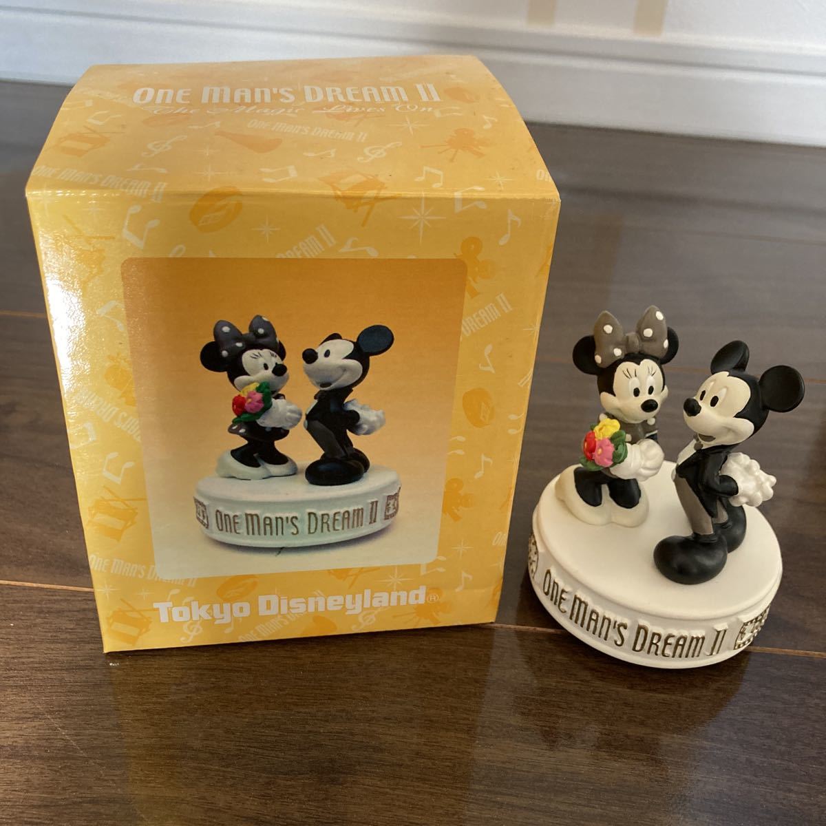 TDL ワンマンズドリームⅡ ミッキー ミニー オルゴール 東京