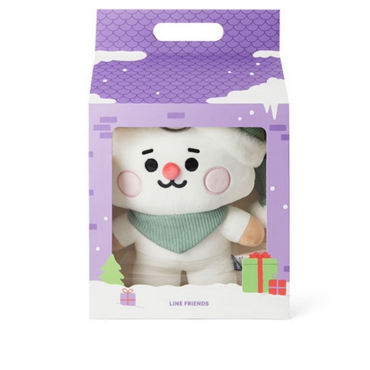 BT21 BABYホリデースタンディングぬいぐるみ　★RJ★