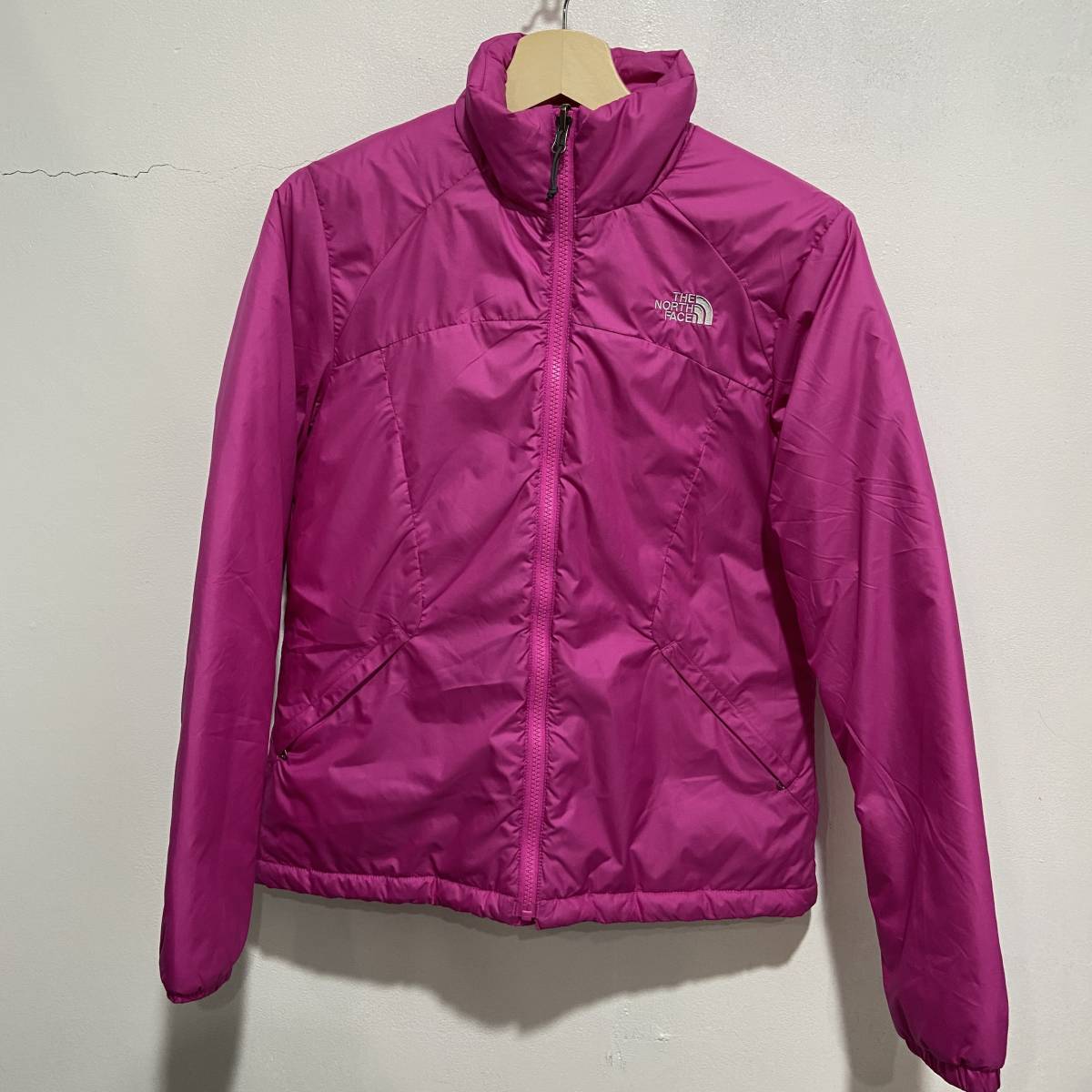 ☆送料無料☆THE NORTH FACE☆ノースフェイス☆中綿ジャケット☆レディースS☆ピンク☆K 21_画像1