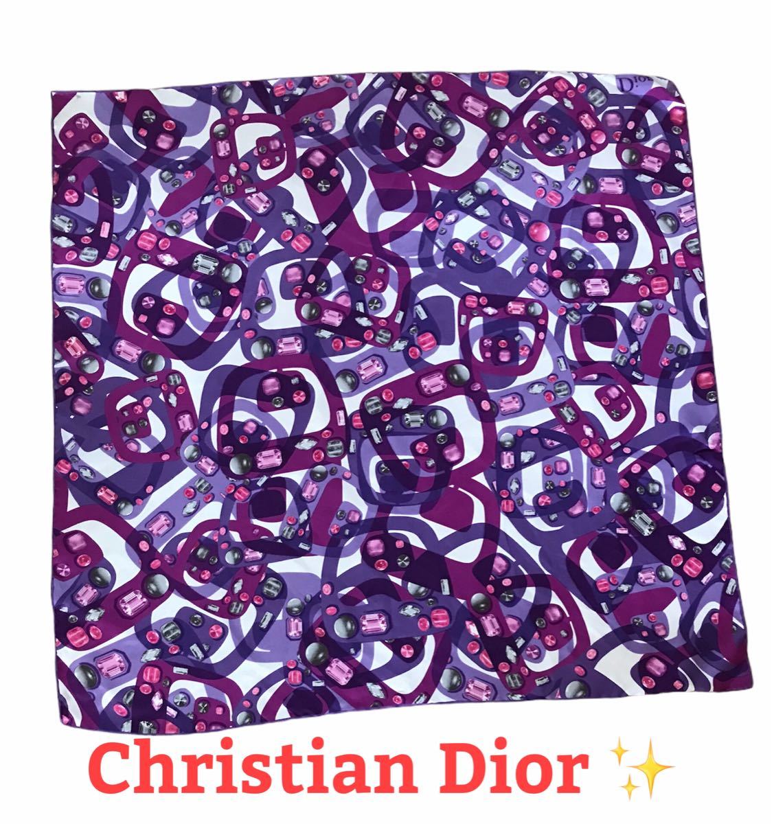 美品 クリスチャンディオール dior スカーフ(¥23,600) dofeli.com