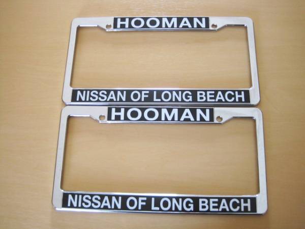  Nissan металлизированный рамка для номера 2 шт. комплект рамка номерного знака Ниссан USA Nissan