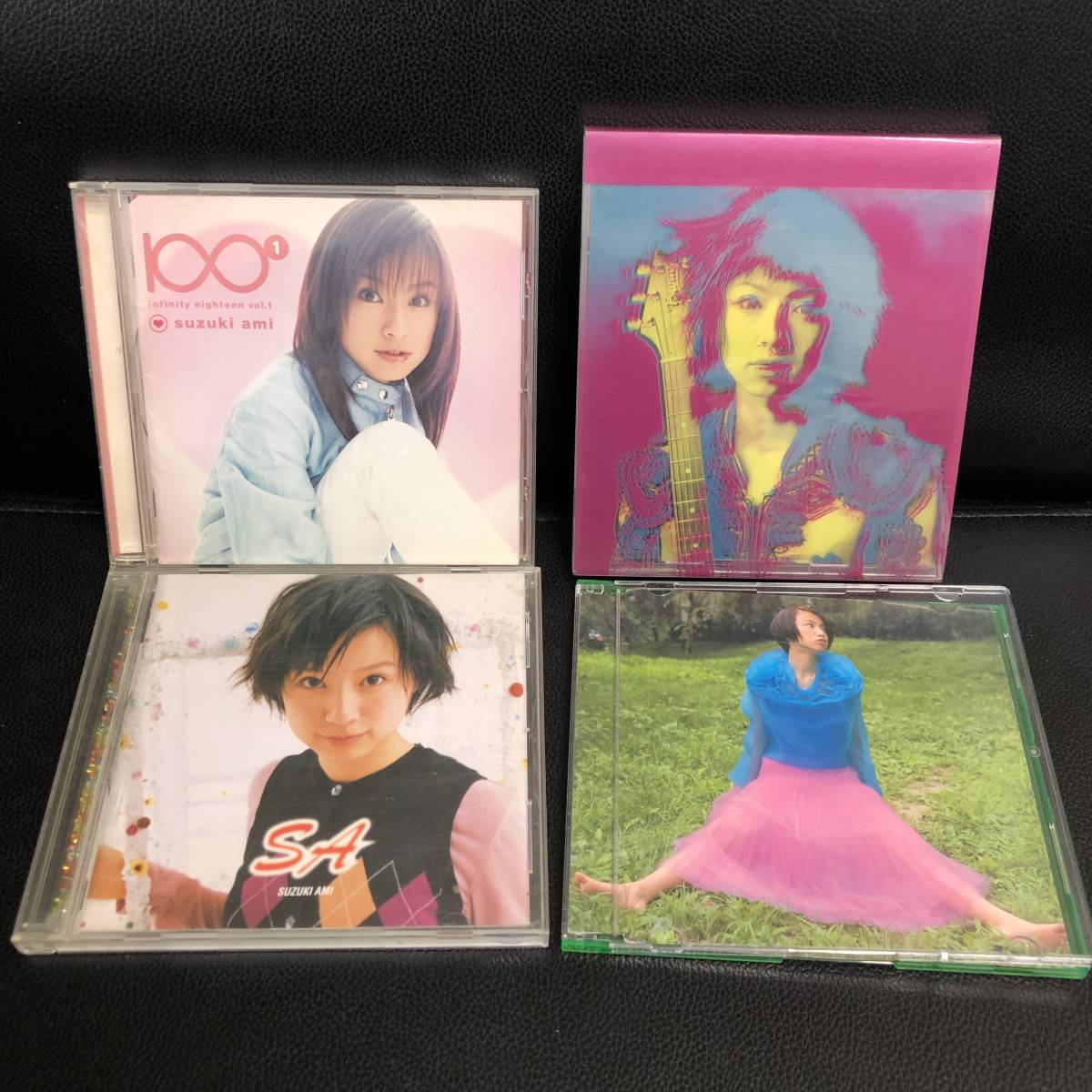 《中古》 音楽CD 「鈴木あみ(鈴木亜美)：アルバム×3枚・シングル×1枚」 SA・infinity eighteenほか レンタル落ちあり J-POP 邦楽 _画像1