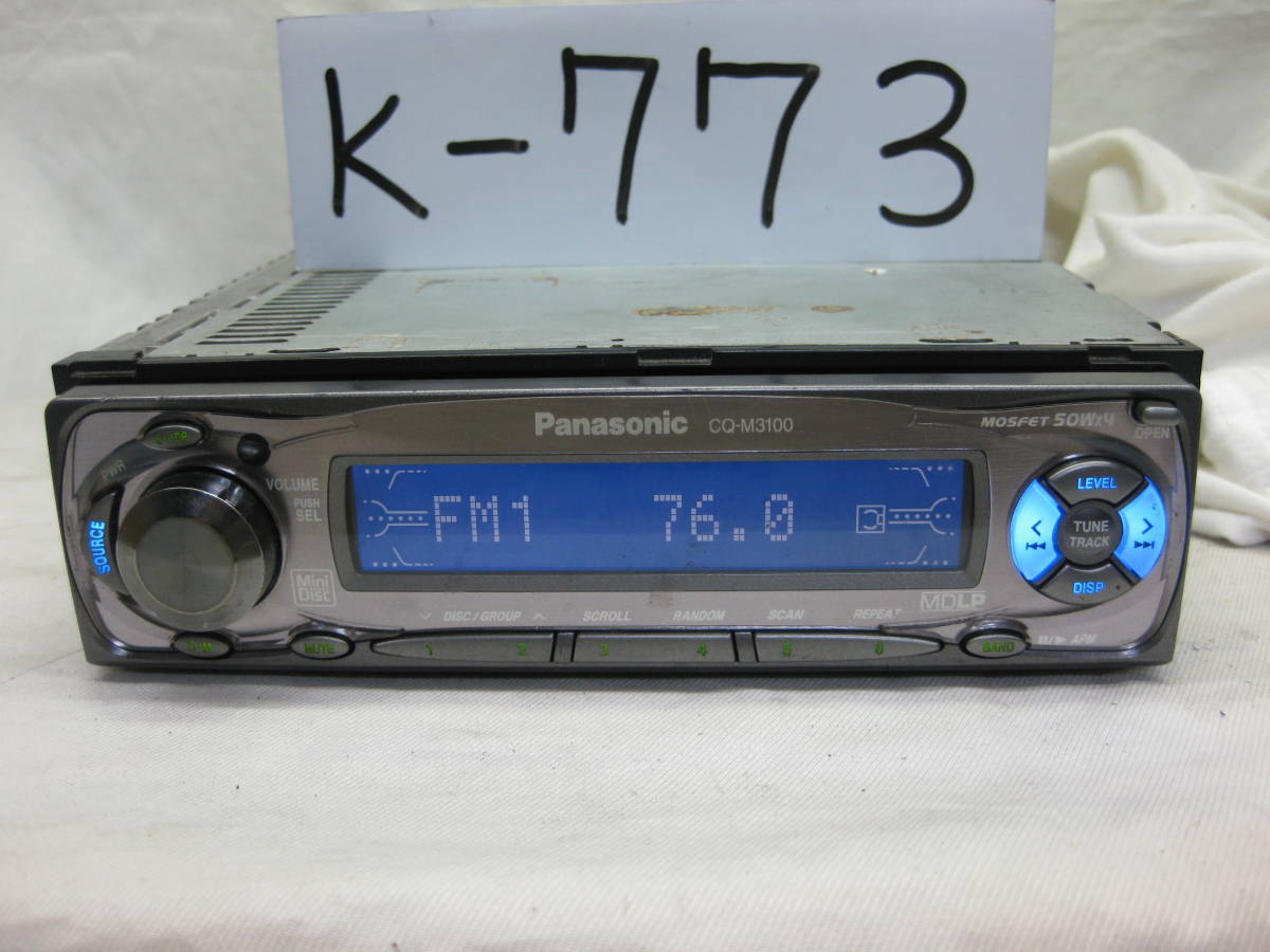 K-773 Panasonic Panasonic CQ-M3100D MDLP AUX 2D Size Ошибка палубы