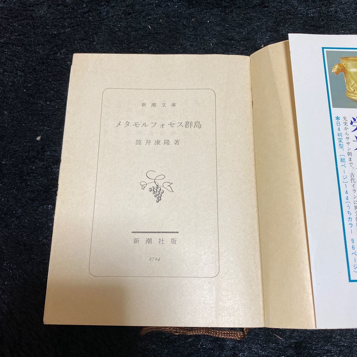 Paypayフリマ 新潮文庫 メタモルフォセス群島 筒井康隆 Paypayフリマ 新潮文庫 メタモルフォセス群島 筒井康隆