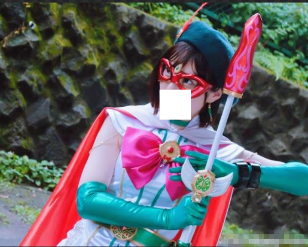 美聖女戦士エクリプス 女戦士 コスプレ衣装 風 風(ウィッグ 靴別売り) 2