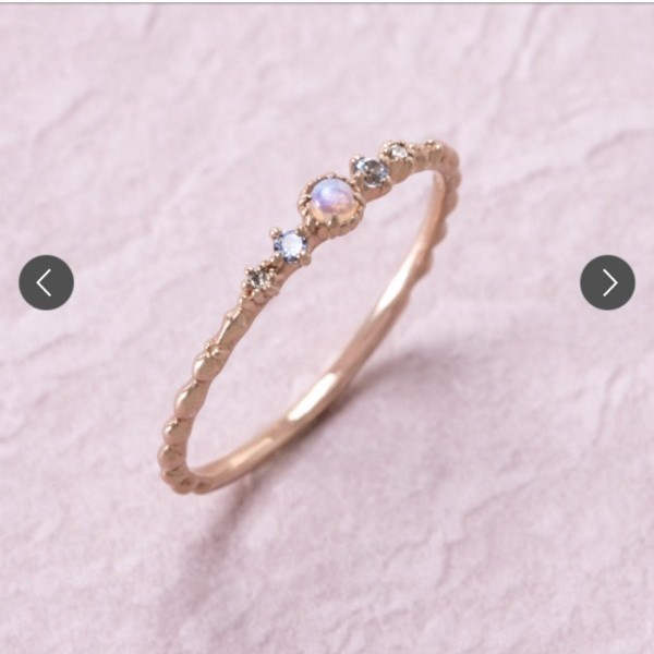 ☆美品☆ ノジェス K10 オパール アクアマリン ダイヤモンド 指輪