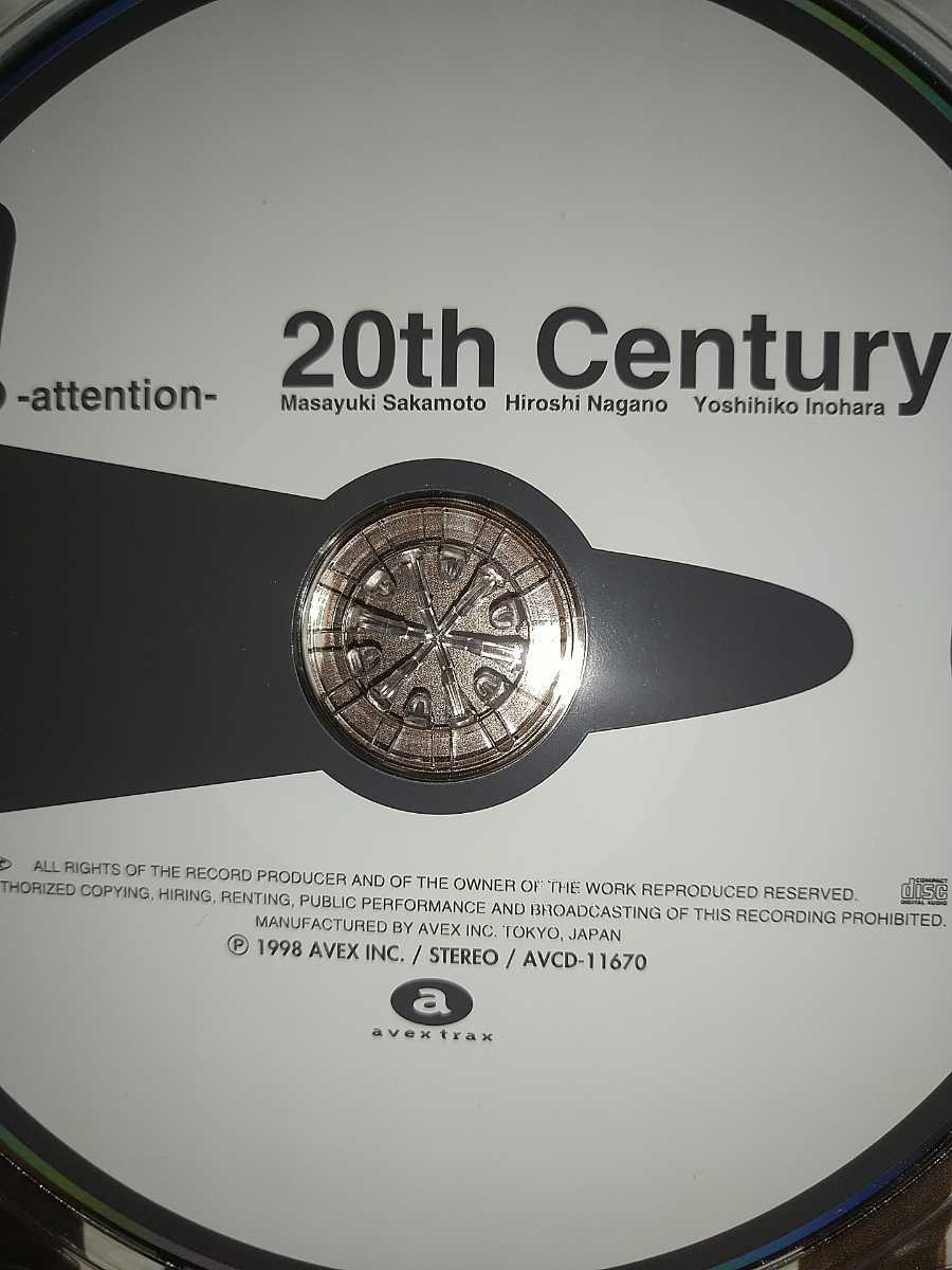 【中古CD】20th Century ! -attention- V6 全8曲坂本昌行Shelter長野博Stranger than paradise井ノ原快彦おやすみ/他_画像3