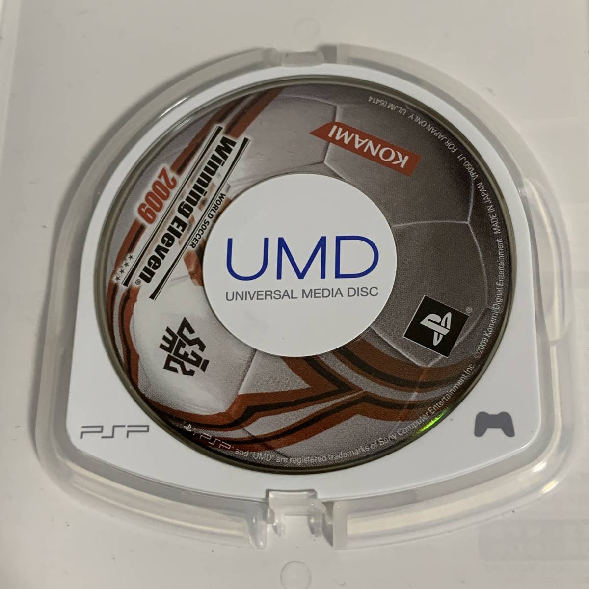 PlayStation Portable PSP - ワールドサッカー ウイニングイレブン 2009 ウイイレ KONAMI コナミ PES メッシ バルサ (中古ゲームソフト)_画像7