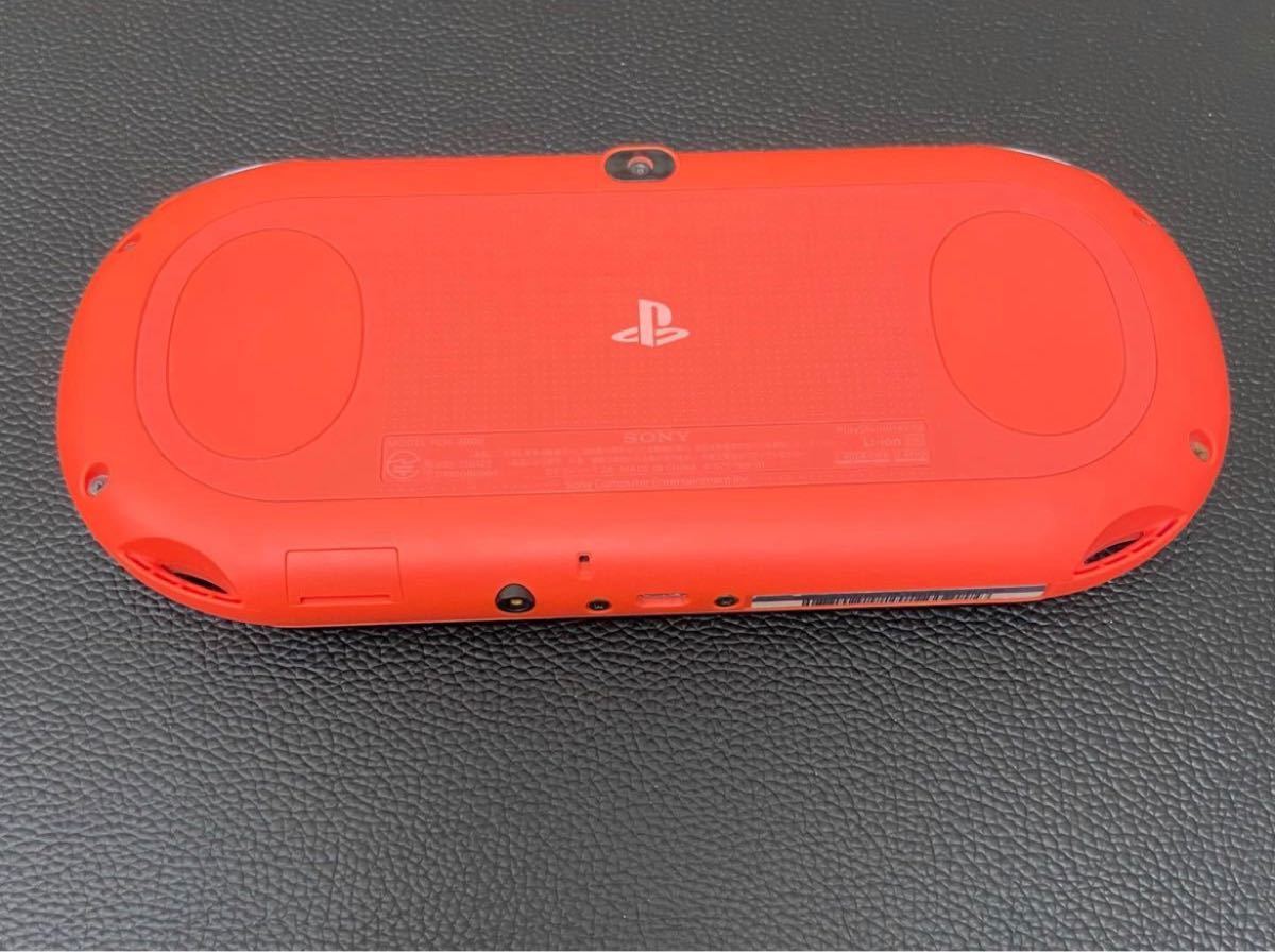 SONY PS Vita PCH-2000  Wi-Fiモデル ネオンオレンジ 中古品 
