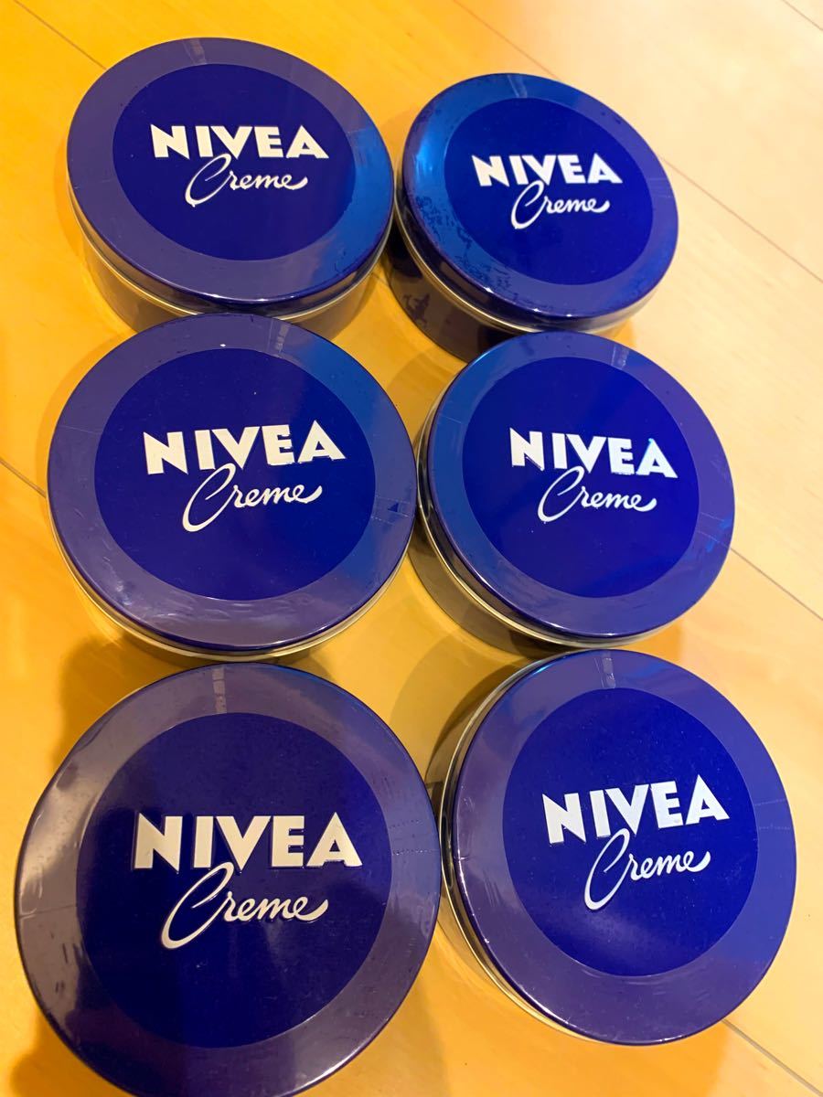 PayPayフリマ｜６缶セット NIVEA ニベア クリーム 特大サイズ 400g アルミ缶