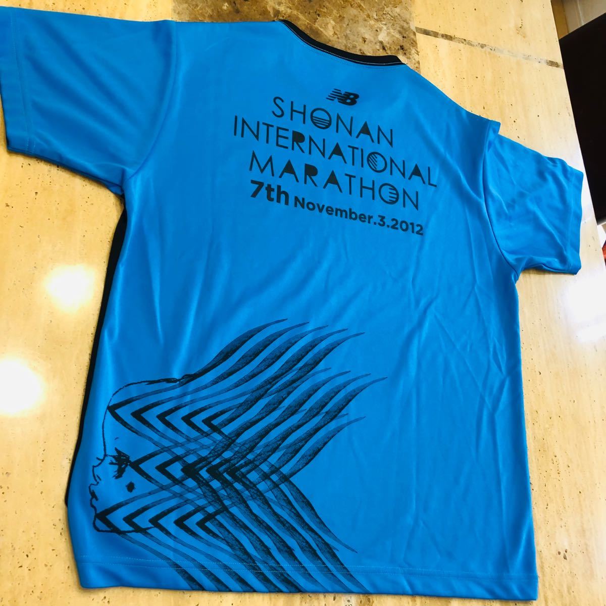 ニューバランス　湘南国際マラソン　記念Tシャツ