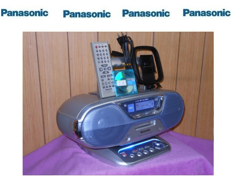 PANASONIC パナソニック RX-MDX61 ラジカセ CD音楽 → MD 録音 PANASONIC パナソニック RX-MDX61 ラジカセ CD音楽 → MD 録音
