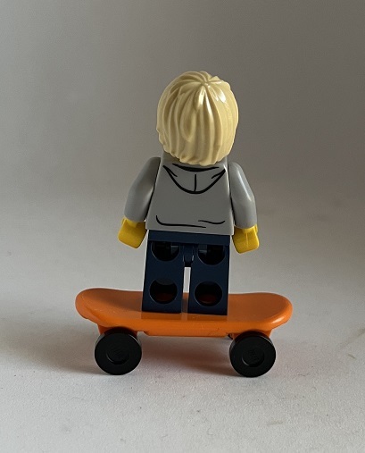 即決 新品 未使用　レゴ LEGO ミニフィグ 　ミニフィギュア 　シティ 　スケートボード　スケートボーダー　男の子　スケボー_画像3