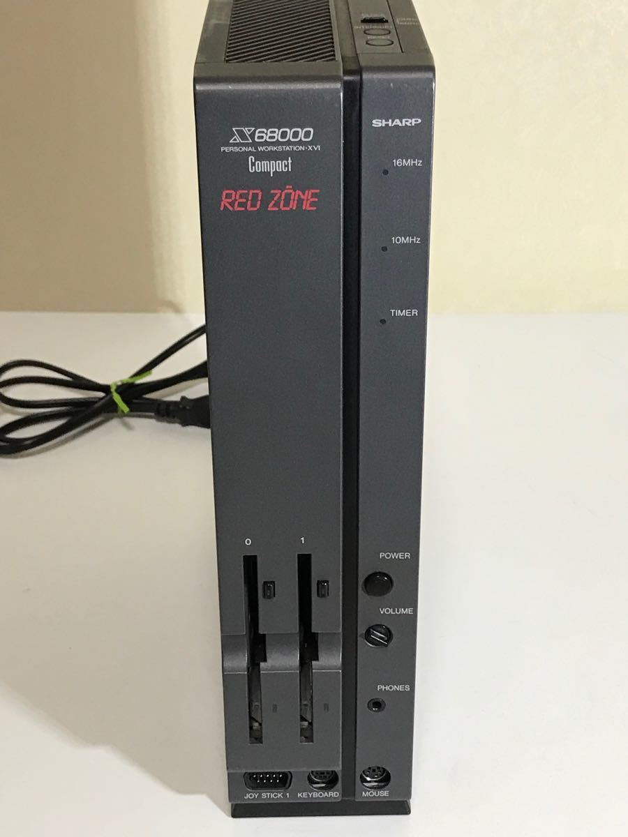 SHARP X68000 Compact XVI REDZONE 整備済 希少品|Yahoo!フリマ SHARP X68000 Compact XVI REDZONE 整備済 希少品|Yahoo!フリマ