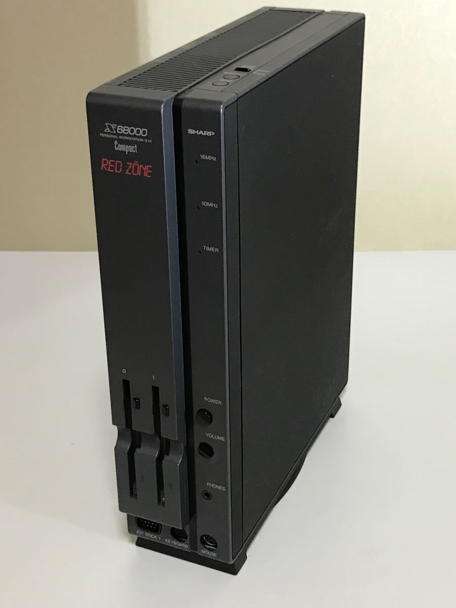 SHARP X68000 Compact XVI REDZONE 整備済 希少品|Yahoo!フリマ SHARP X68000 Compact XVI REDZONE 整備済 希少品|Yahoo!フリマ