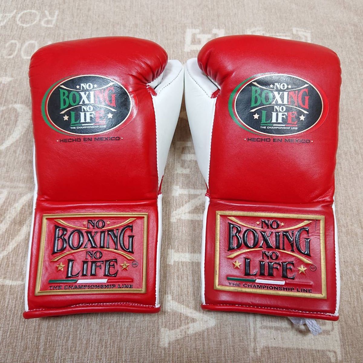 NO BOXING NO LIFE ノーボクシングノーライフ　ボクシンググローブ　8oz カネロ アルバレス　Winning