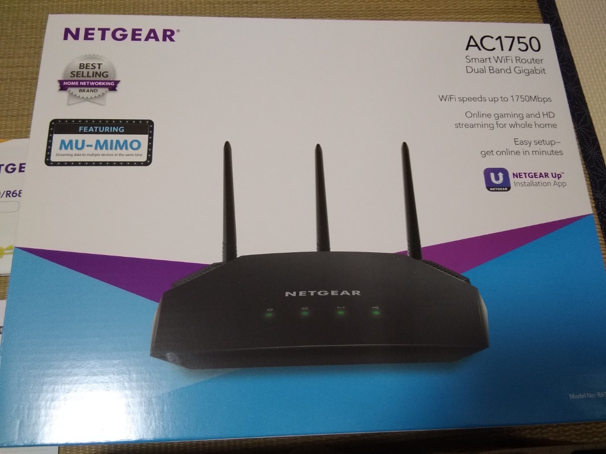 Wi-Fiルーター　NETGEAR　AC1750