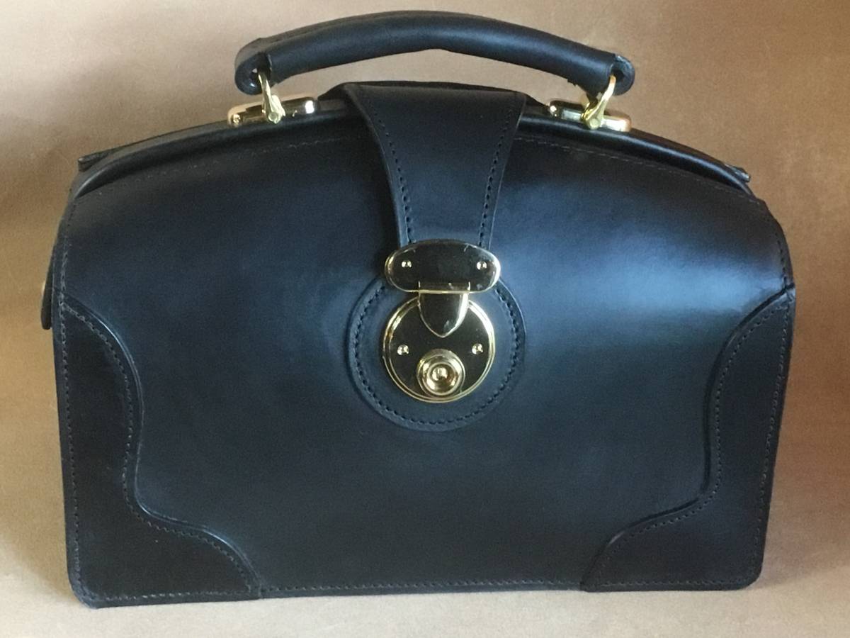 サウス工房 ダレスバッグ 黒 ミニダレス ハンドメイド bckediri