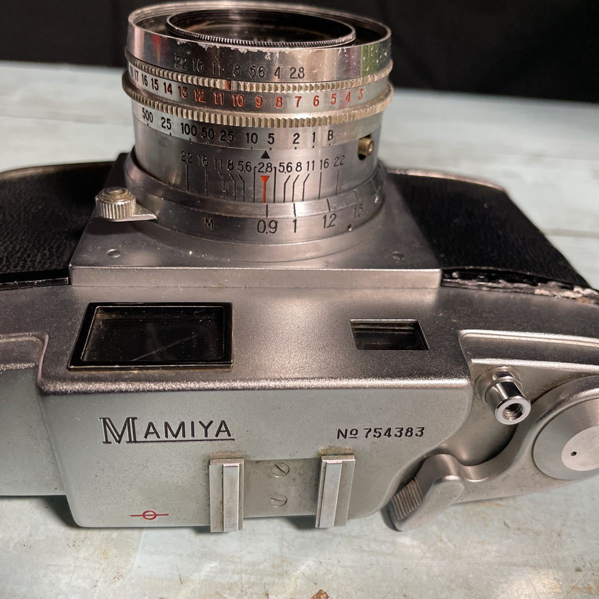 Mamiya マミヤ Magazine マガジン 35 Mamiya-Sekor フィルムカメラ レジンファインダーカメラ SEIKOSHA-MXL(3702)の画像10