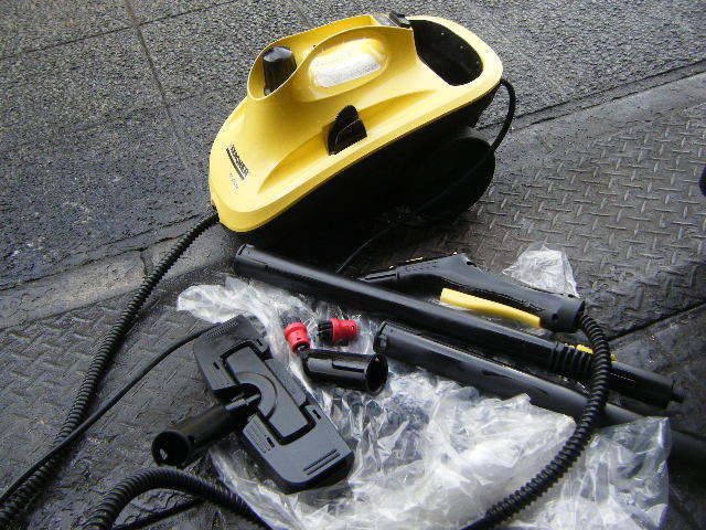 贅沢品 ☆ケルヒャー スチームクリーナー SC KARCHER 10 JTK スチーム