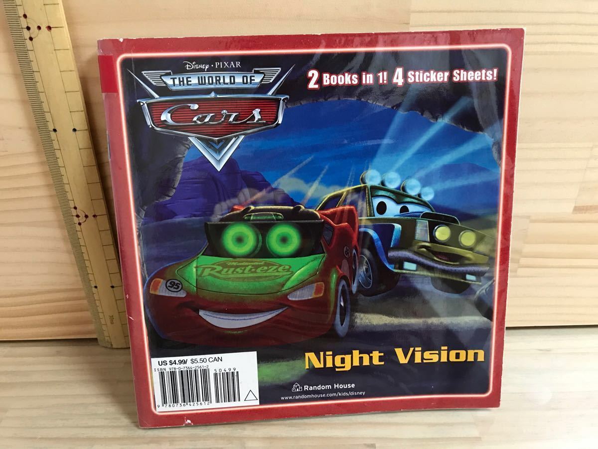 Disney Cars ２話収録(英語版)　A Day at the Races / Night Vision 洋書絵本