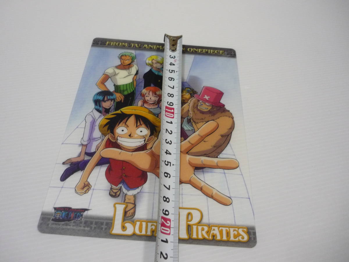 【送料無料】クリアプレート ワンピース ジャンボカードダス 麦わら海賊団 / ONE PIECE カード