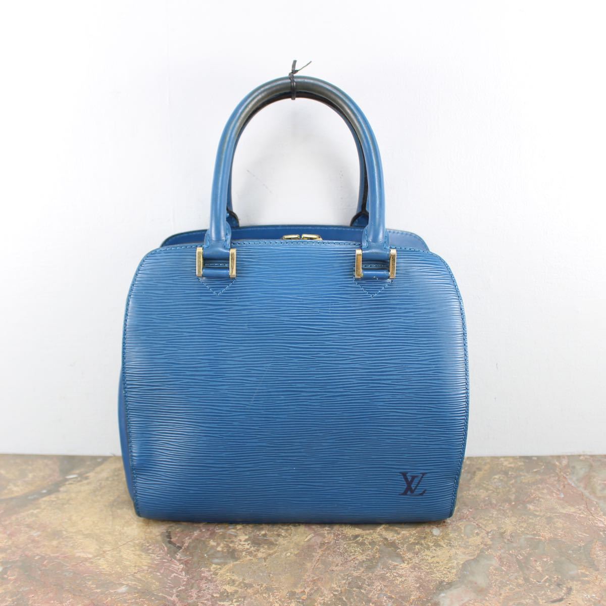 LOUIS VUITTON M52055 MI0933 LEATHER HAND BAG MADE IN  FRANCE/ルイヴィトンポンヌフエピレザーハンドバッグ