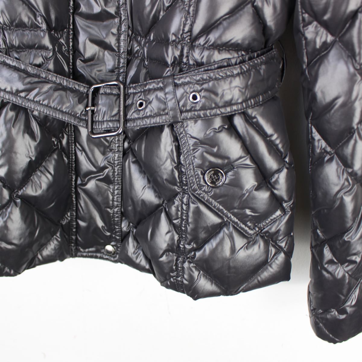 BURBERRY LONDON FOODED QUILTING DOWN JACKET/バーバリーロンドンフーデッドキルティングダウンジャケット_画像5