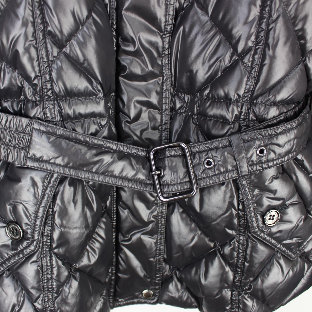 BURBERRY LONDON FOODED QUILTING DOWN JACKET/バーバリーロンドンフーデッドキルティングダウンジャケット_画像6