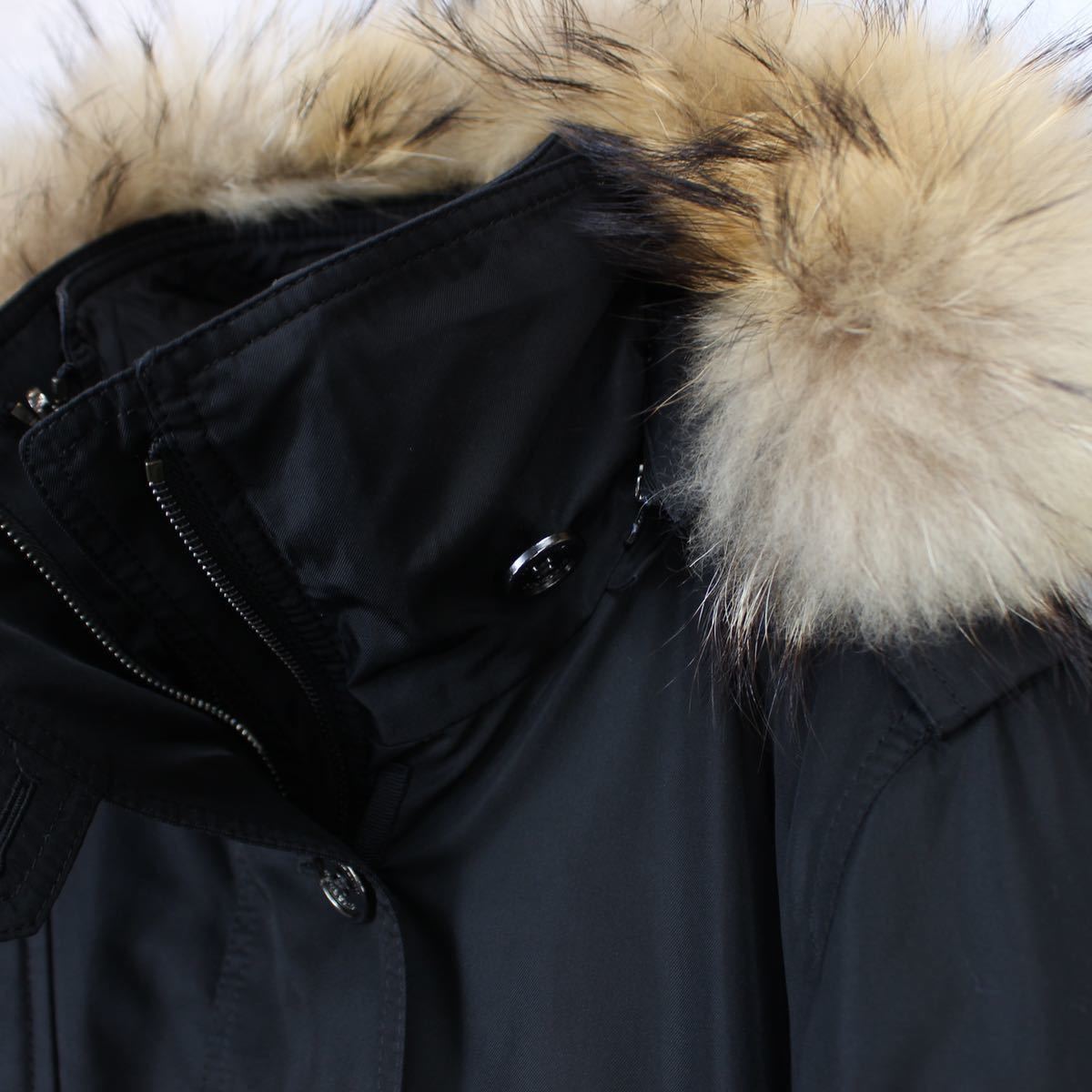 BURBERRY RACOON FUR MODS COAT WITH QUILTING LINER/バーバリーロンドンラクーンファーキルティングライナー付モッズコート_画像5