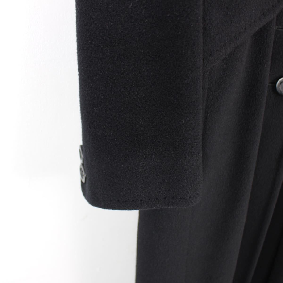 Max Mara FUR CASHMERE BREND WOOL CHESTERFILED COAT MADE IN ITALY