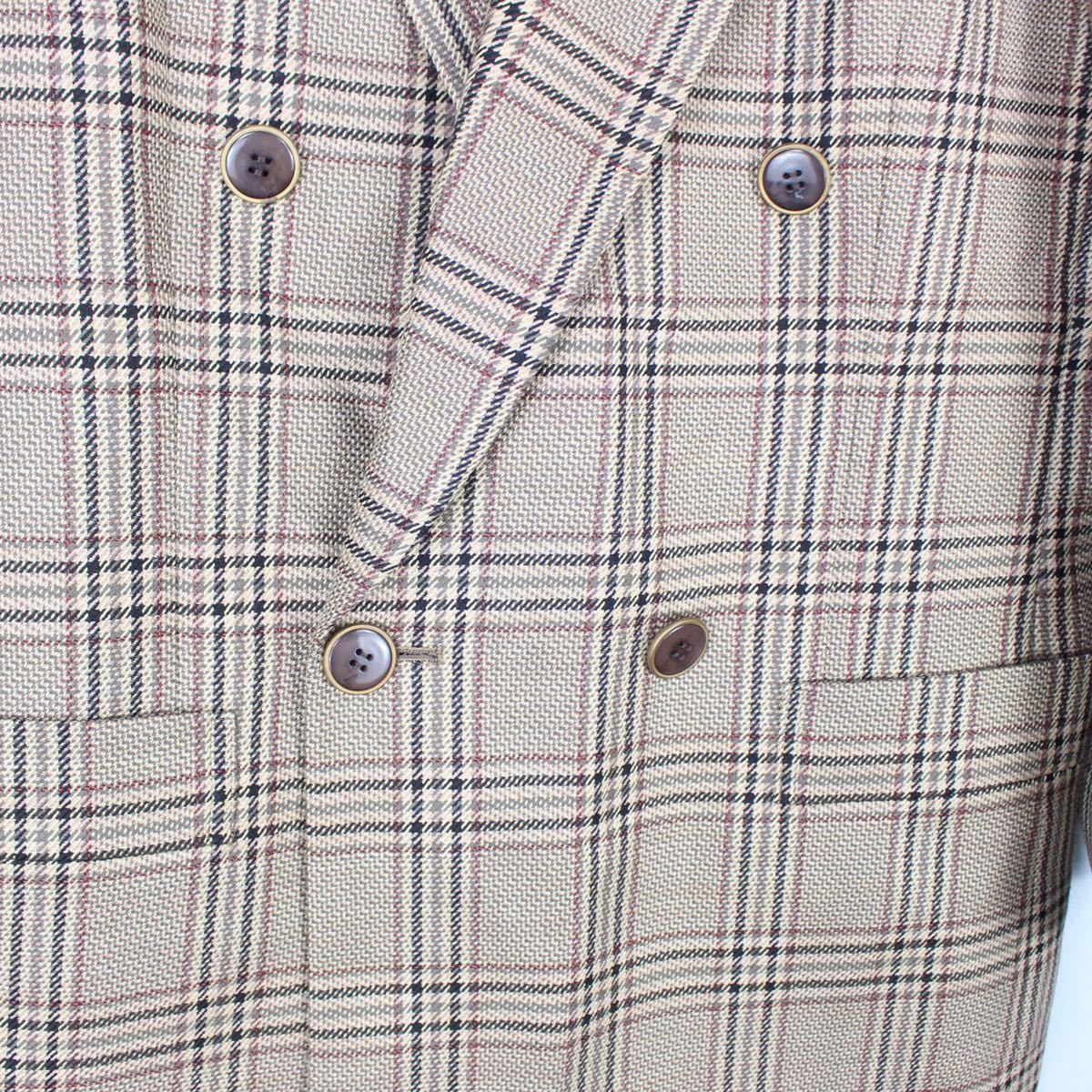 BURBERRYS CHECK PATTERNED WOOL SET UP/バーバリーズチェック柄ウール