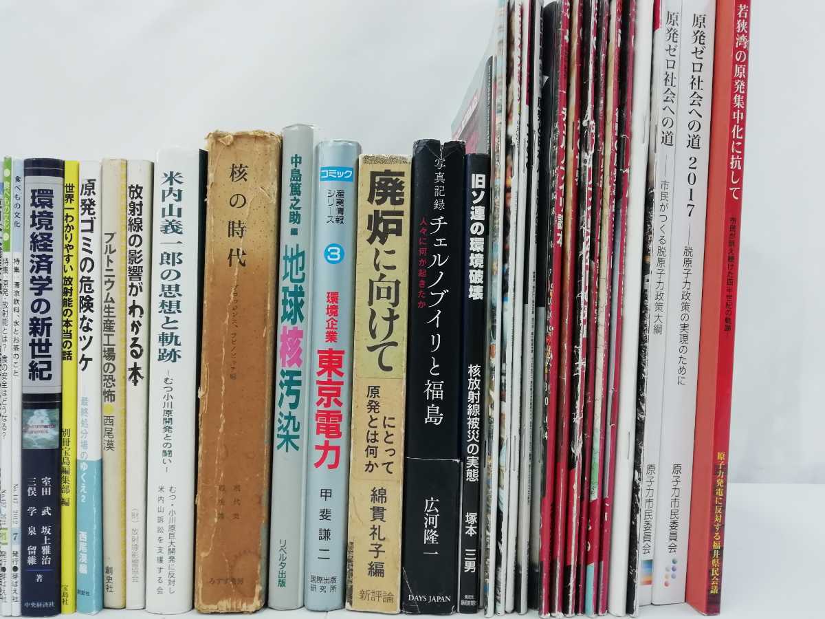 【訳あり/まとめ】原発関連の書籍・雑誌 54冊セット 原子力発電/原発事故/チェルノブイリ/福島/廃炉/反原発/核/放射線/環境/【2110-137】_画像4