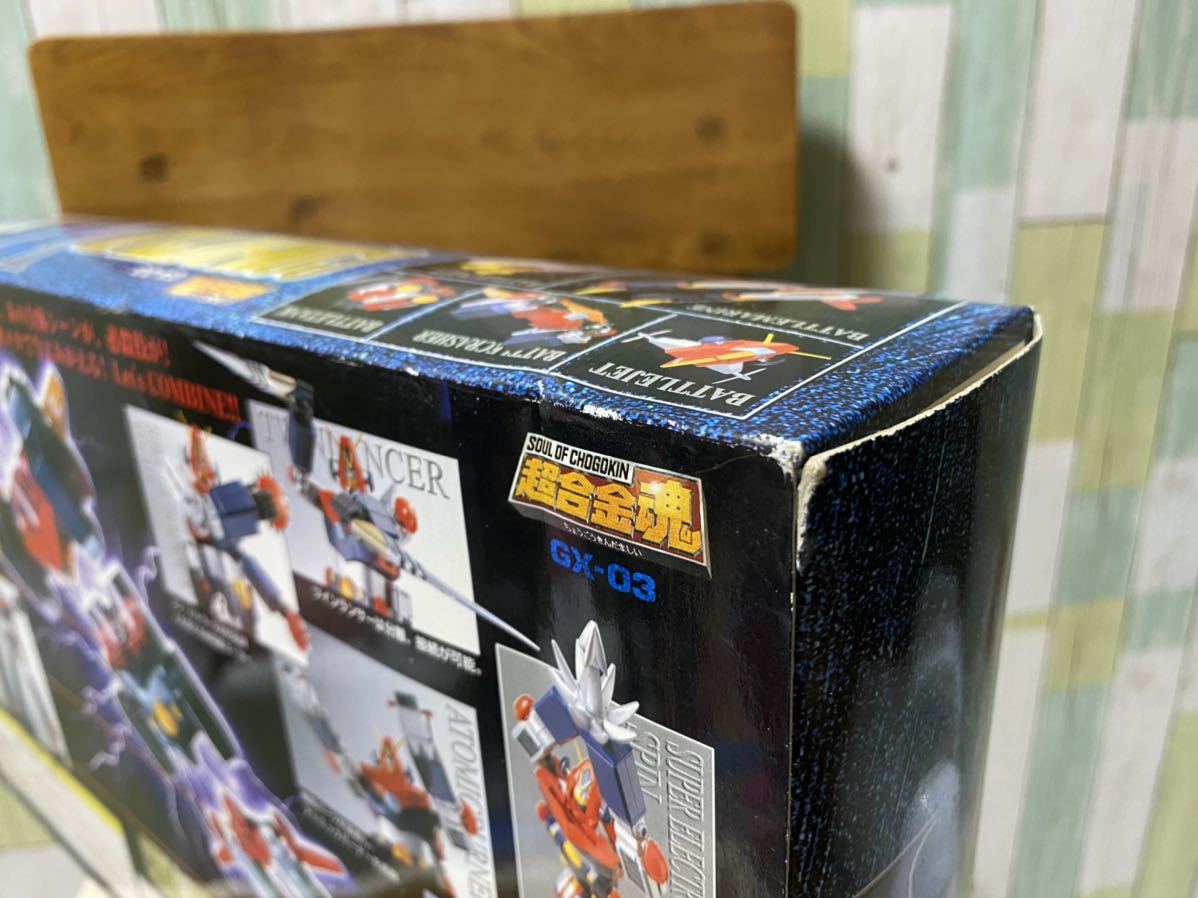 超合金魂 GX-03 超電磁ロボ コンバトラーV BANDAI 1999年 超合金魂 GX-03 超電磁ロボ コンバトラーV BANDAI 1999年