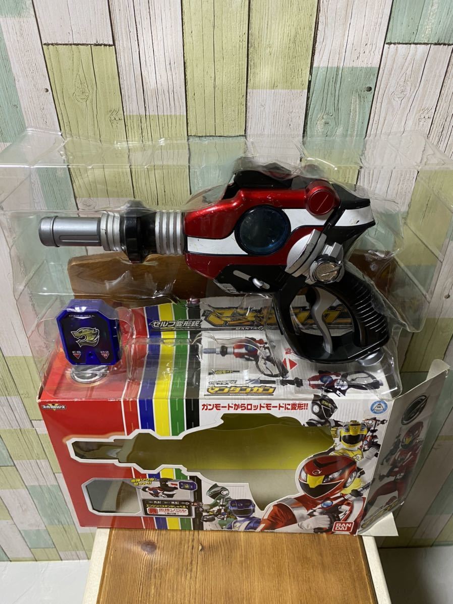 特別セーフ炎神戦隊ゴーオンジャー セルフ変形銃 マンタンガン おもちゃ