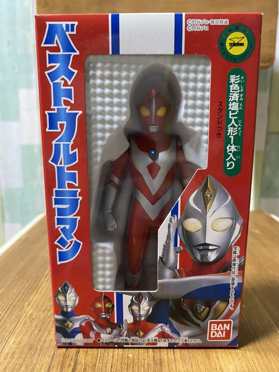 Лучший ультраман ② Ultramanzeasus в то время Bandai 1997 Неокрытая игрушка