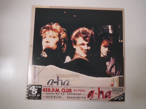 57914■12インチ　a-ha / 45R.P.M.CLUB P-6228　Mini-Album/Warner Bros. Records_画像1