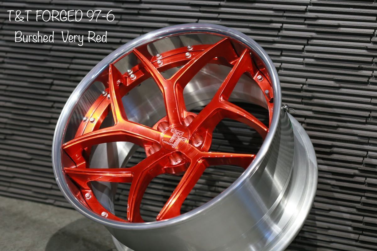 22インチ 4本セット T&T forged 鍛造 ホイール ベンツ 全車種に対応 Gクラス ゲレンデ g400 g350 g63 g65 w463a amg 等にオーダーで作製_画像10