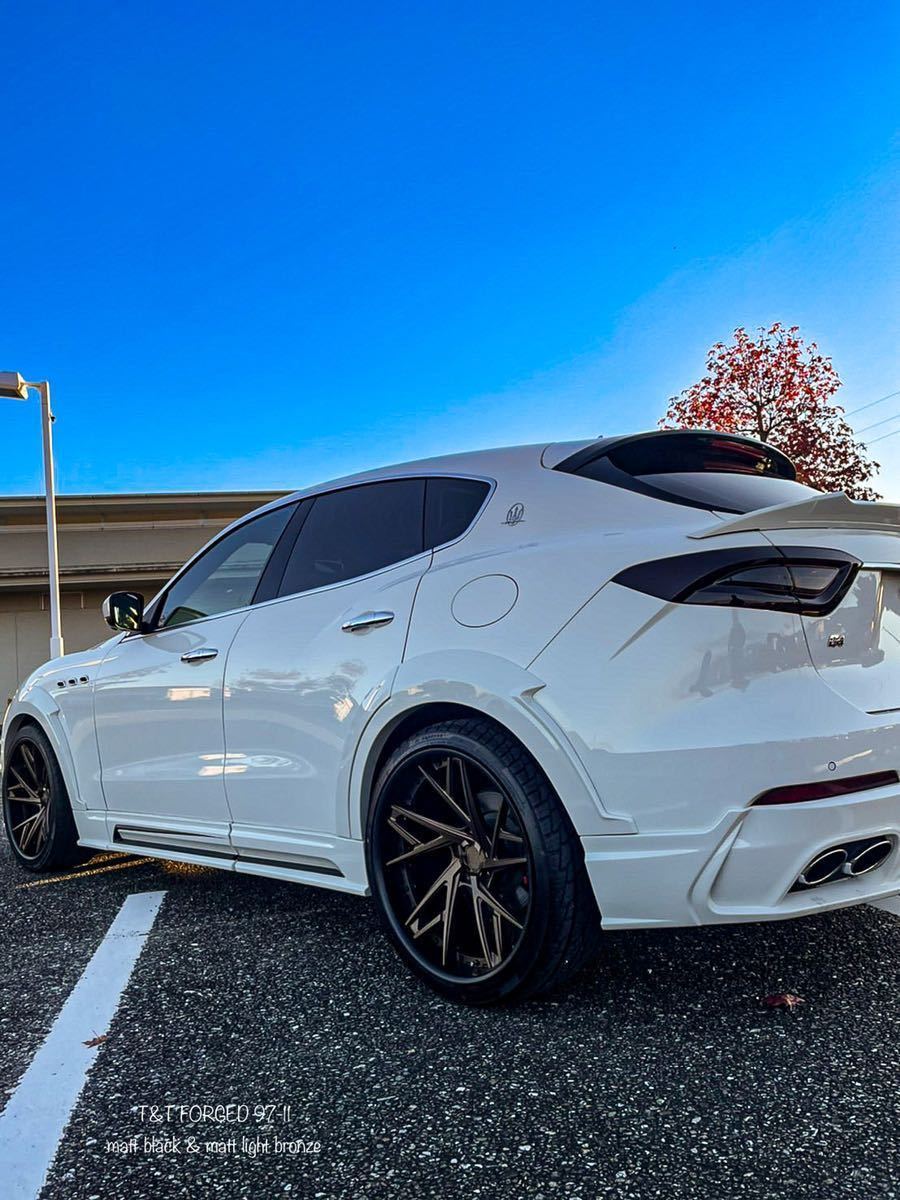 22インチ 4本セット T&T forged 鍛造 ホイール マセラティ 全 22インチ 4本セット T&T forged 鍛造 ホイール マセラティ 全