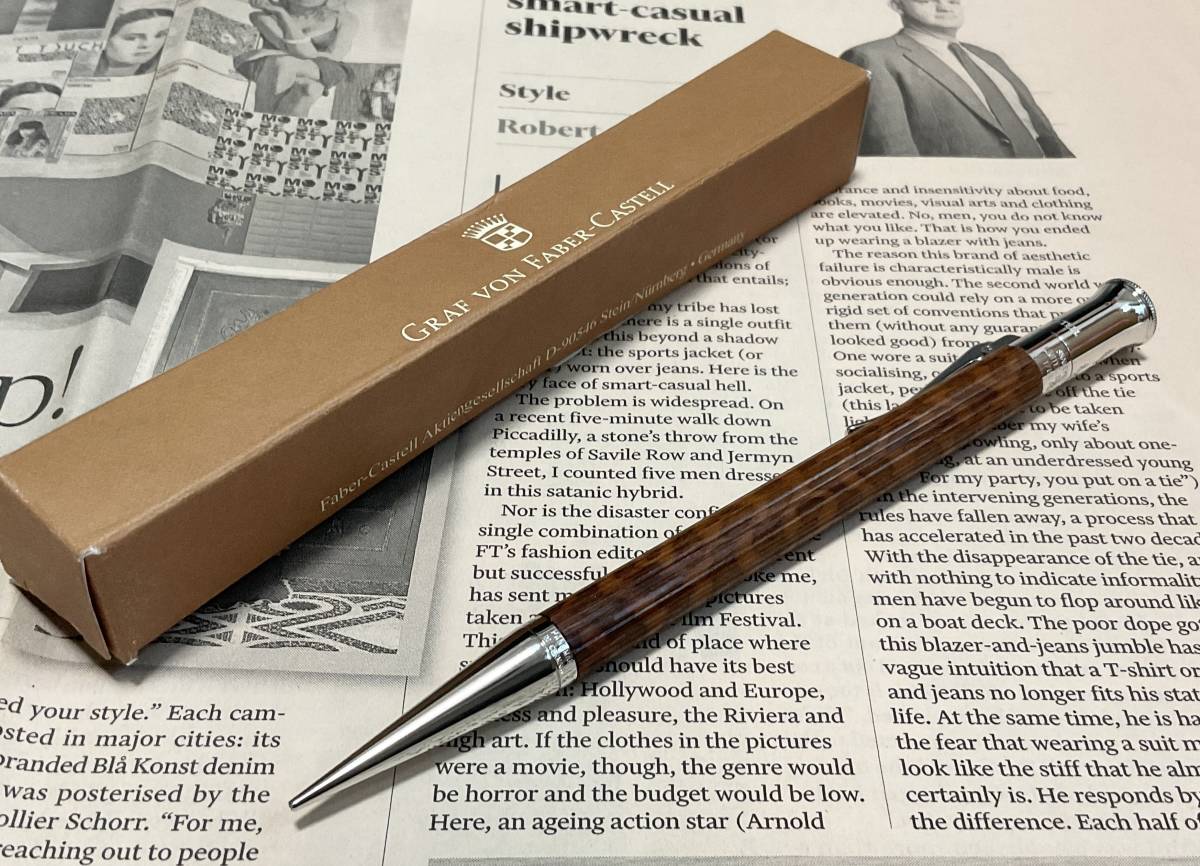 ☆新品☆ ファーバーカステル Faber-Castell スネークウッド ペンシル